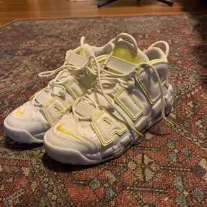 Nike Uptempo White/Yellow